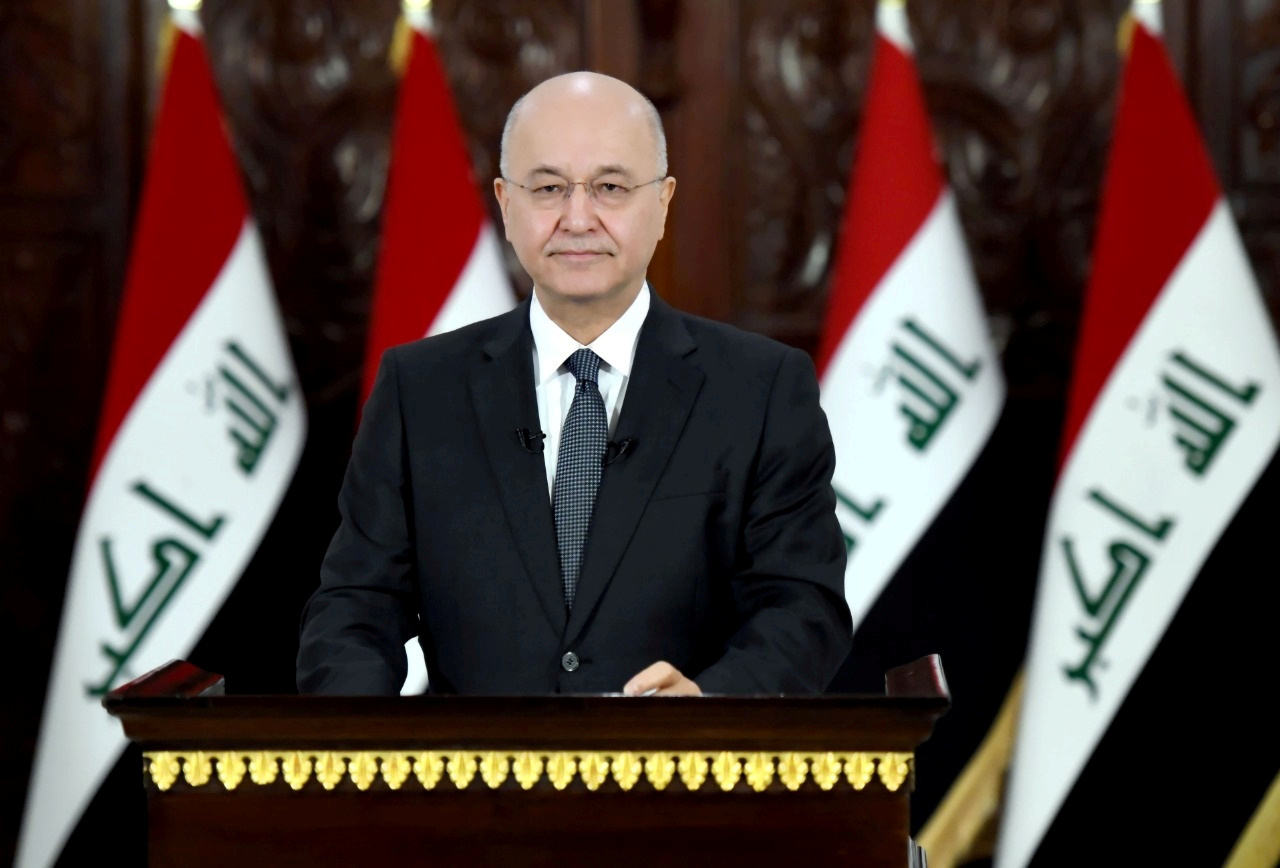 الرئيس العراقي: من الضروري توسيع التعاون مع إيران في قطاعي الكهرباء والمياه