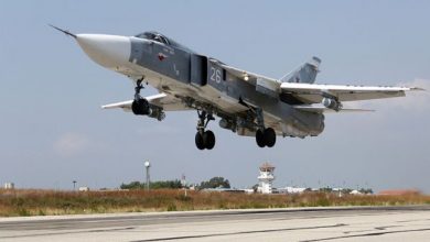 الطائرات المقاتلة السورية تهاجم مواقع إرهابية في ضواحي حماة