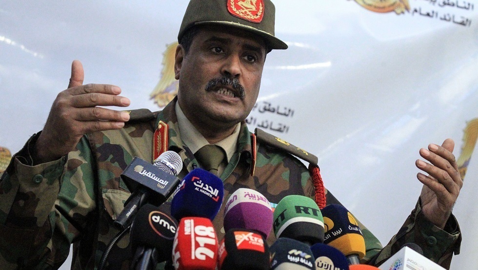 الجيش الليبي يضع شروط إعادة فتح الموانئ والحقول النفطية في البلاد (فيديو)