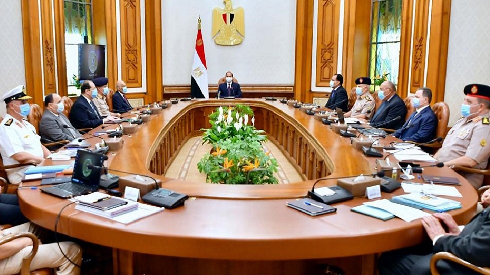 برئاسة السيسي مجلس الدفاع الوطني المصري يبحث الأوضاع السياسية والأمنية والعسكرية